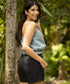 Waist Elasticated Linen Top Light